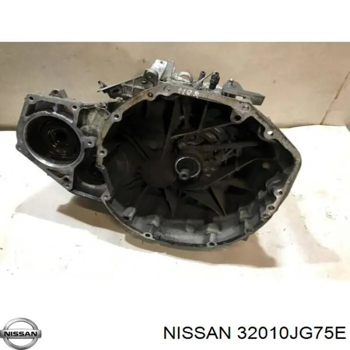 32010JG75E Nissan/Infiniti Caixa de Mudança montada (caixa mecânica de velocidades)