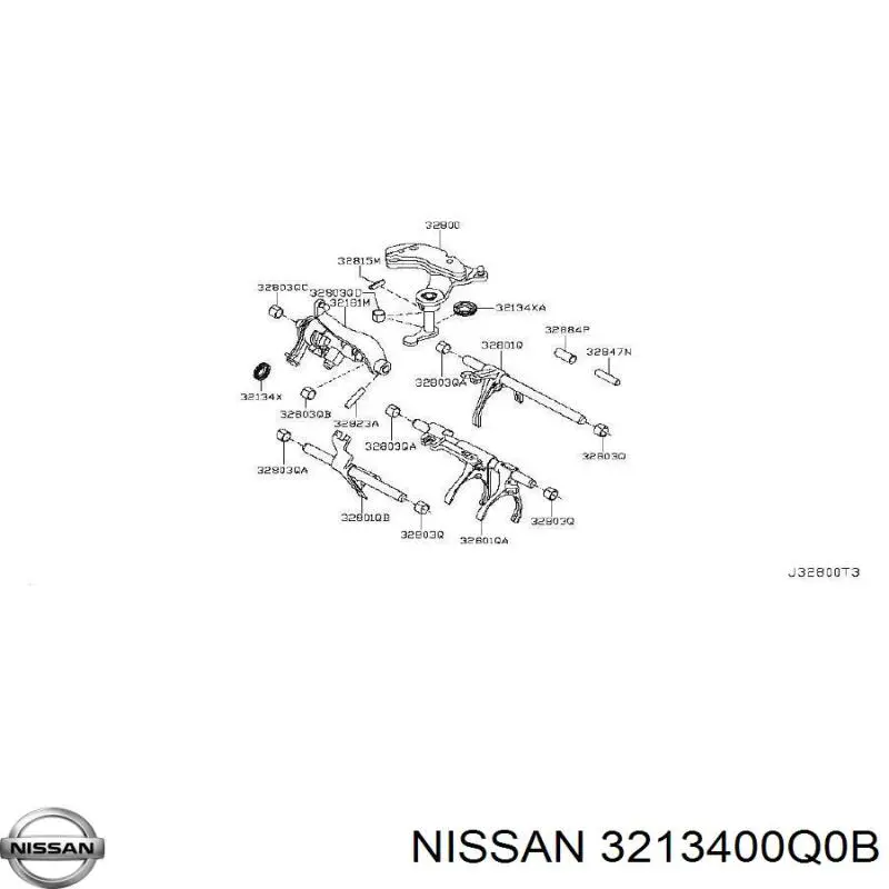 Vedação da haste de mudança da caixa de mudança Nissan/Infiniti 3213400Q0B preço, a partir de 13,02 USD