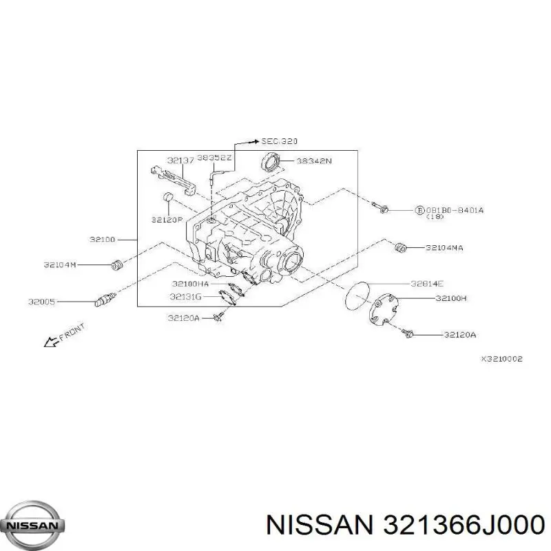 321366J000 Nissan/Infiniti 