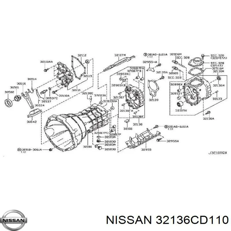 32136CD110 Nissan/Infiniti 