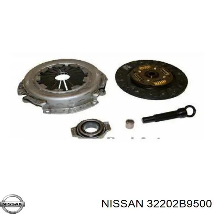 Compre 32202B9500 Nissan/Infiniti Rolamento de suporte da árvore primária da Caixa de Mudança (rolamento de centragem de volante)