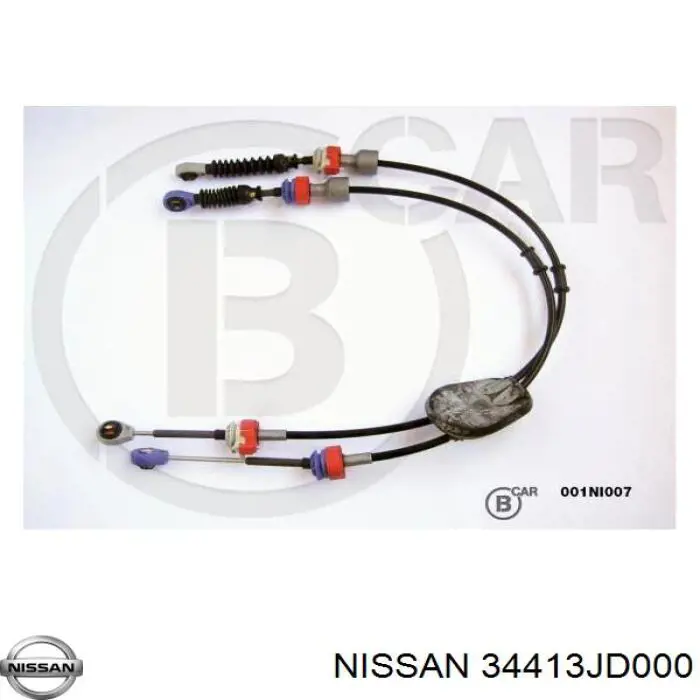 Cabo de mudança duplo Nissan/Infiniti 34413JD000 preço, a partir de 100,94 USD