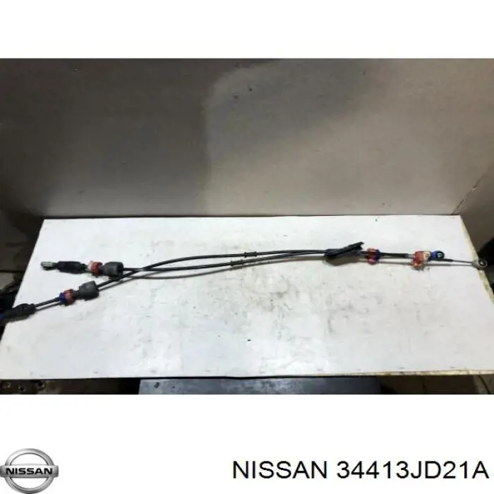 34413JD21A Nissan/Infiniti Cabo de mudança duplo