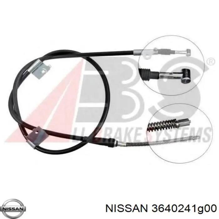 Cabo do freio de estacionamento dianteiro Nissan/Infiniti 3640241G00 preço, a partir de 90,38 USD