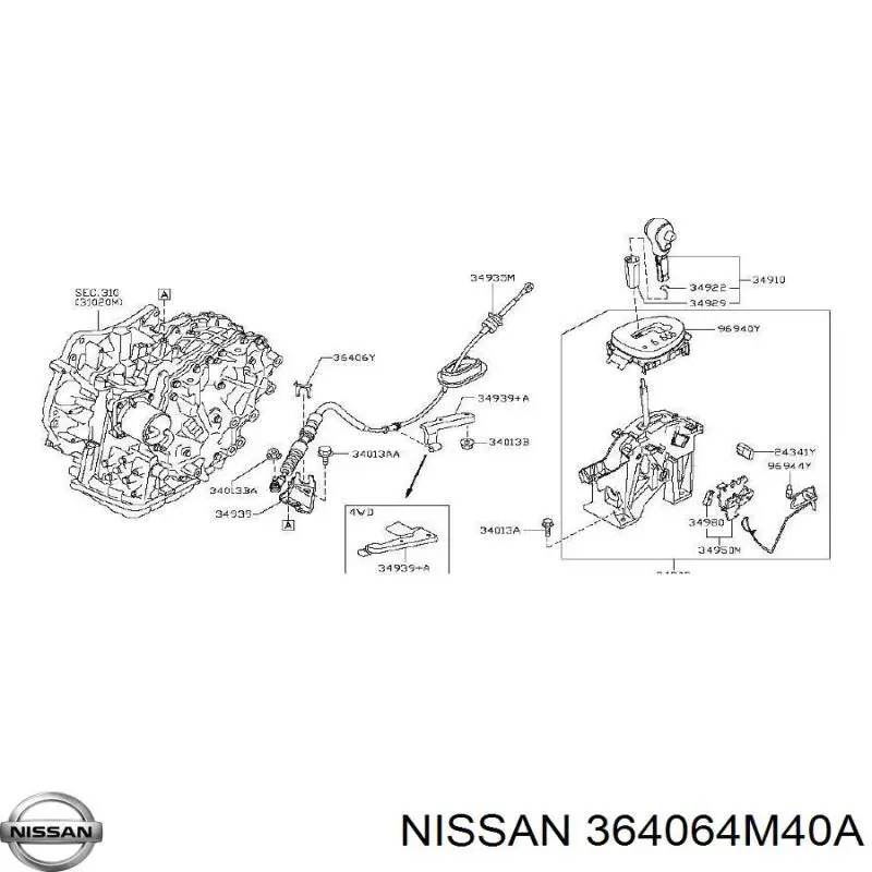 364064M40A Nissan/Infiniti 