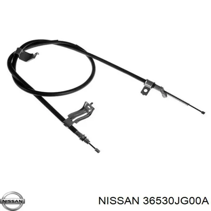36530JG00A Nissan/Infiniti Cabo do freio de estacionamento traseiro direito