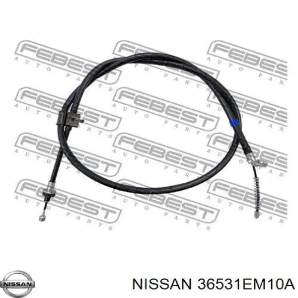 Cabo do freio de estacionamento traseiro esquerdo Nissan/Infiniti 36531EM10A preço, a partir de 33,63 USD