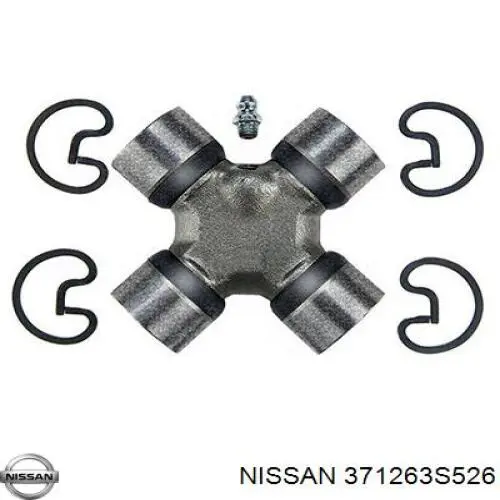 Compre 371263S526 Nissan/Infiniti Cruzeta da junta universal traseira