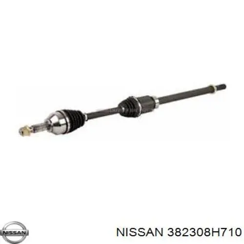 382308H710 Nissan/Infiniti Veio de acionamento do semieixo intermédio