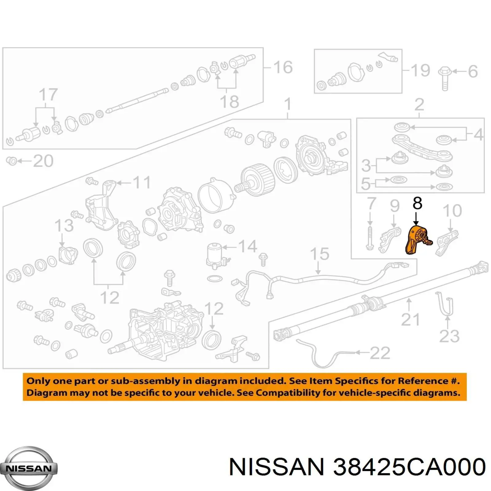 38425CA000 Nissan/Infiniti 