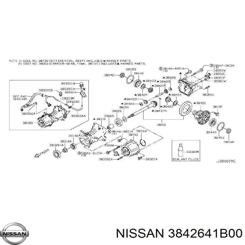  Nissan/Infiniti 3842641B00 preço, a partir de 24,71 USD