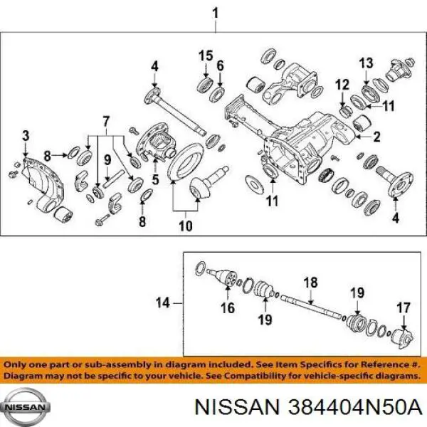 384404N50A Nissan/Infiniti 