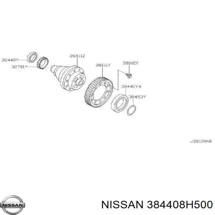  Nissan/Infiniti 384408H500 preço, a partir de 105,21 USD