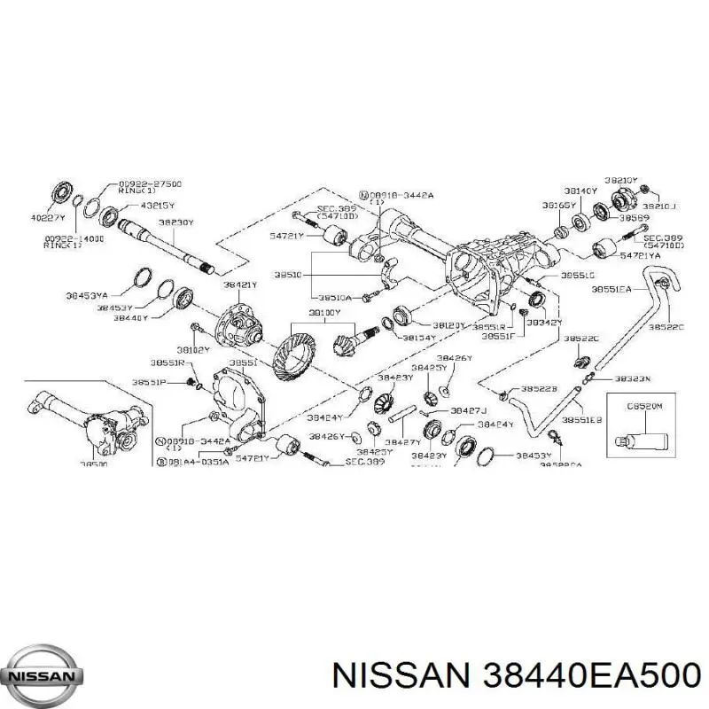 38440EA500 Nissan/Infiniti 