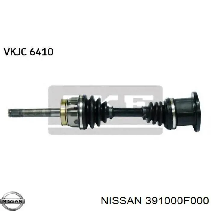 Semieixo (acionador) dianteiro Nissan/Infiniti 391000F000 preço, a partir de 131,10 USD