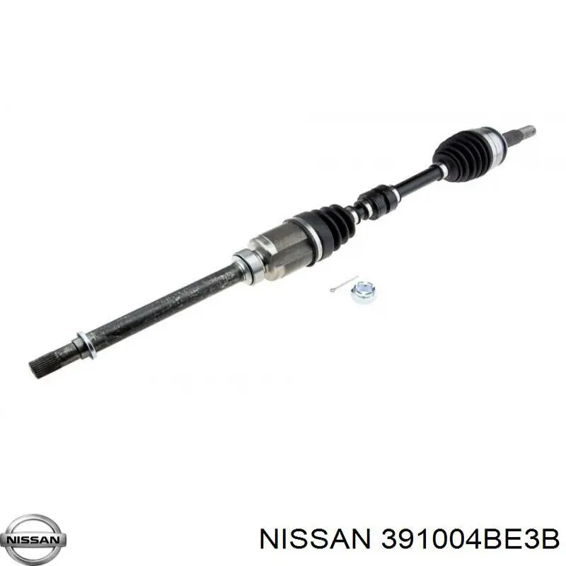 391004BE3B Nissan/Infiniti Semieixo (acionador) dianteiro direito