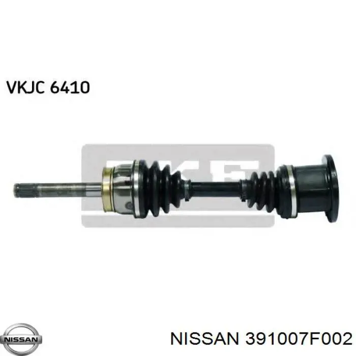 391007F002 Nissan/Infiniti Semieixo (acionador) dianteiro