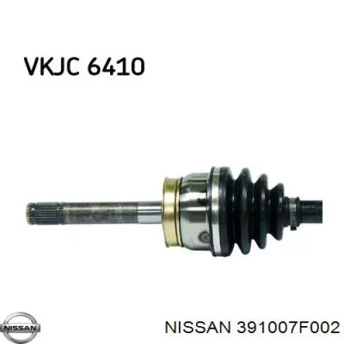 Semieixo (acionador) dianteiro Nissan/Infiniti 391007F002 preço, a partir de 131,10 USD