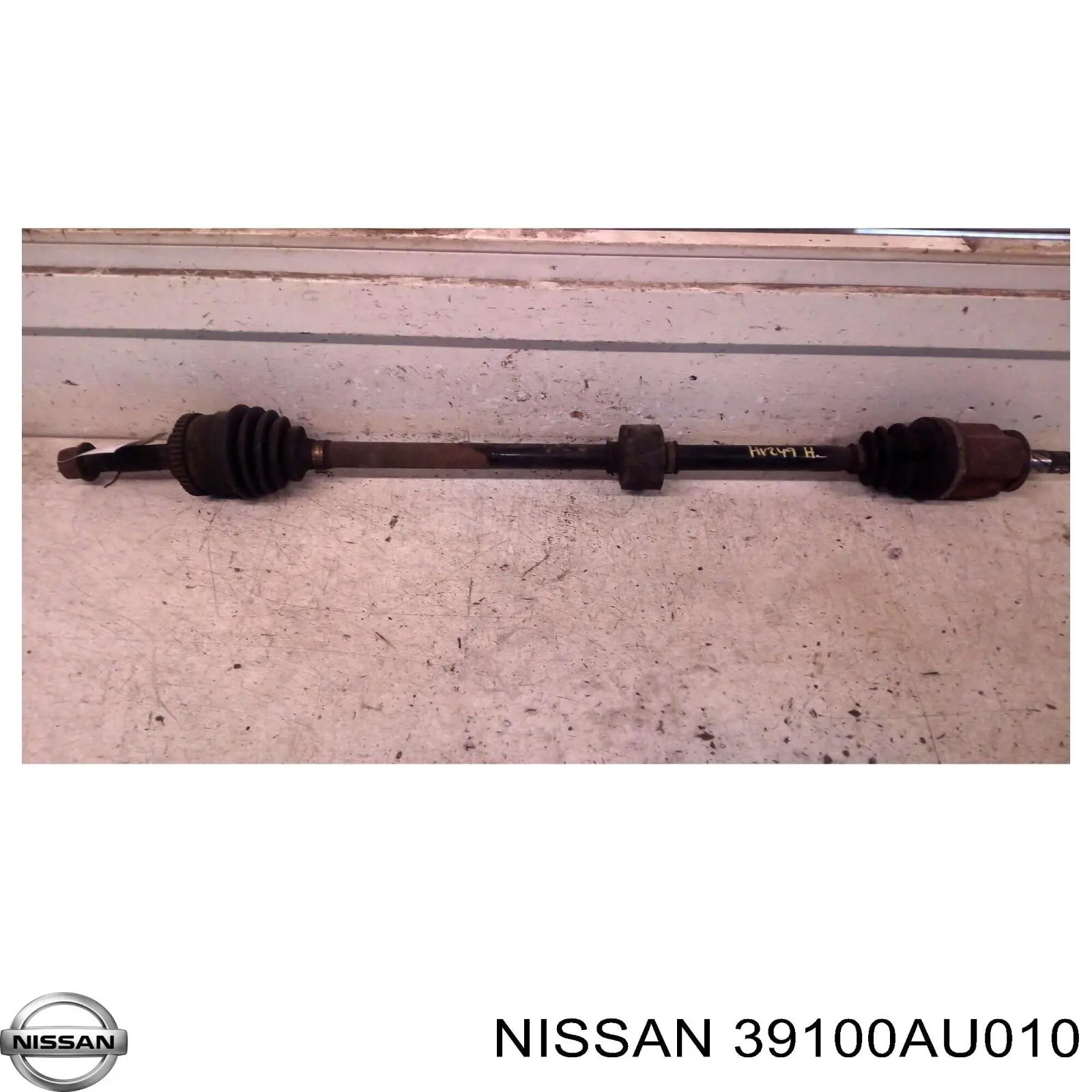 39100AU010 Nissan/Infiniti Semieixo (acionador) dianteiro direito