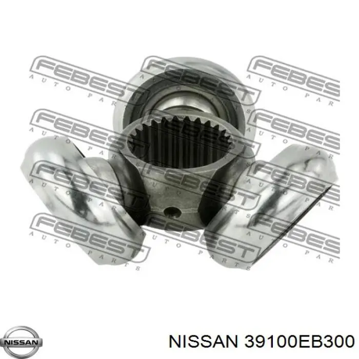 39100EB300 Nissan/Infiniti Semieixo (acionador) dianteiro
