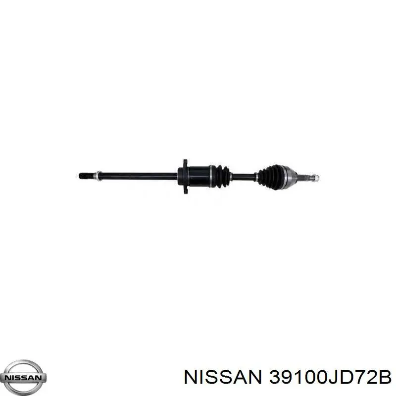Semieixo (acionador) dianteiro direito Nissan/Infiniti 39100JD72B preço, a partir de 162,02 USD