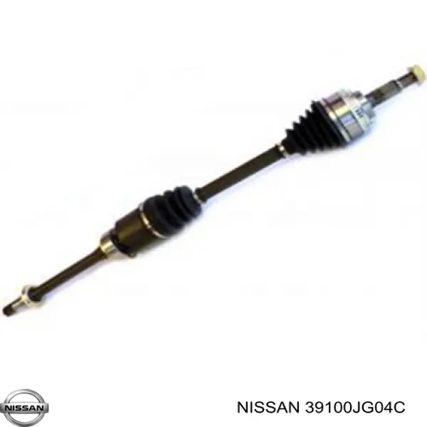 Semieixo (acionador) dianteiro direito Nissan/Infiniti 39100JM10A