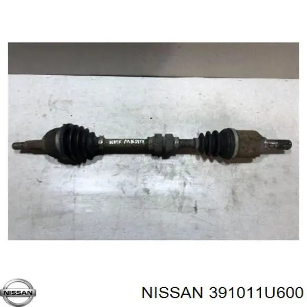 Semieixo (acionador) dianteiro esquerdo Nissan/Infiniti 391011U600 preço, a partir de 90,24 USD