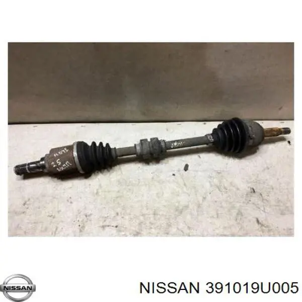 391019U005 Nissan/Infiniti Semieixo (acionador) dianteiro esquerdo