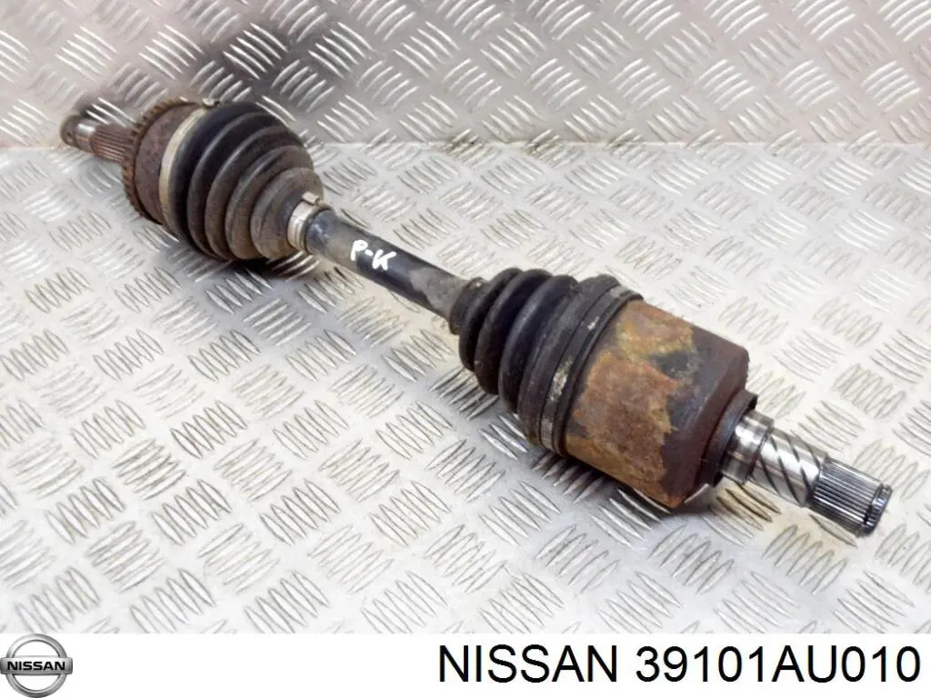 39101AU011 Nissan/Infiniti Semieixo (acionador) dianteiro esquerdo
