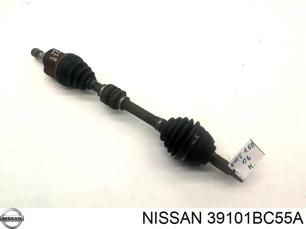 Semieixo (acionador) dianteiro esquerdo Nissan/Infiniti 39101BC55A preço, a partir de 90,24 USD