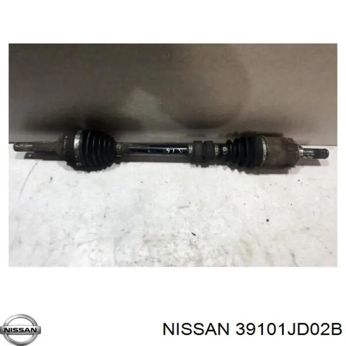 39101JD02B Nissan/Infiniti Semieixo (acionador) dianteiro esquerdo