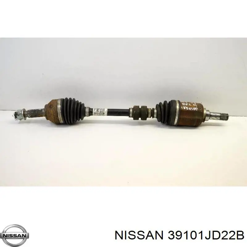 39101JD22B Nissan/Infiniti Semieixo (acionador) dianteiro esquerdo