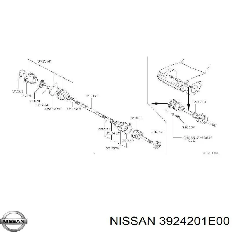 39242BM710 Nissan/Infiniti 