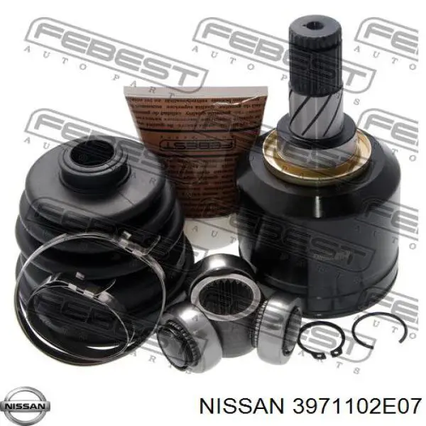 Compre 3971102E07 Nissan/Infiniti Junta homocinética interna dianteira