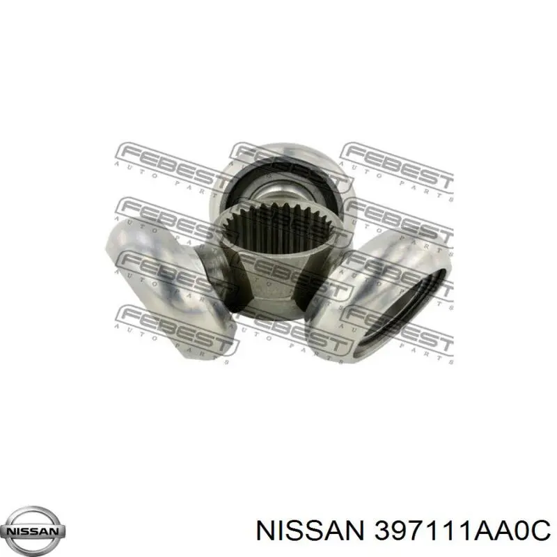 Compre 397111AA0C Nissan/Infiniti Junta homocinética interna dianteira esquerda