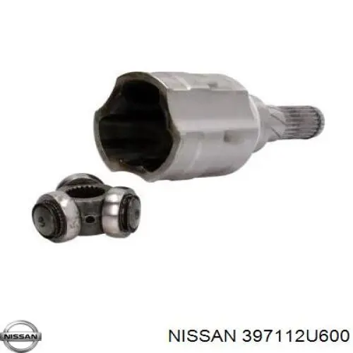 Compre 397112U600 Nissan/Infiniti Junta homocinética interna traseira
