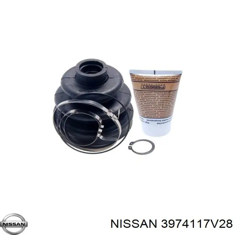 Bota de proteção interna de junta homocinética do semieixo dianteiro Nissan/Infiniti 3974117V28 preço, a partir de 16,11 USD