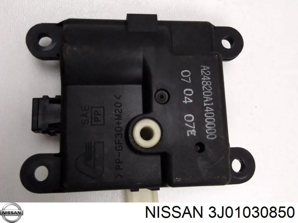 3J01030850 Nissan/Infiniti Motor de comporta de recirculação de ar