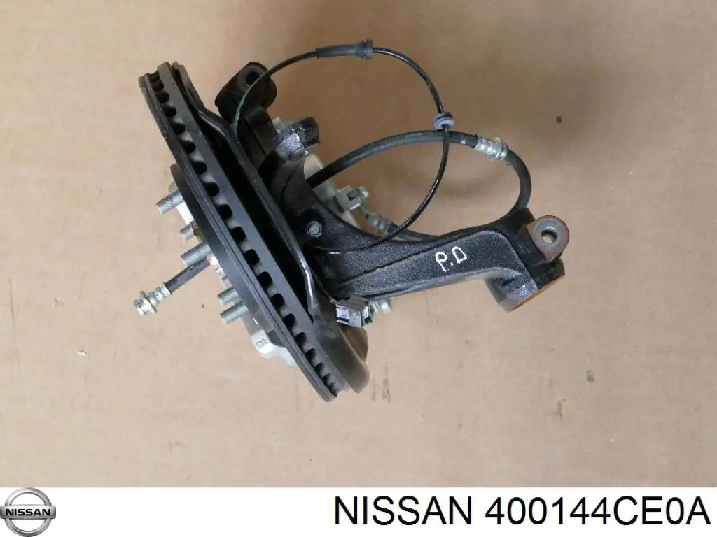 400144CE0A Nissan/Infiniti Pino moente (extremidade do eixo) dianteiro direito