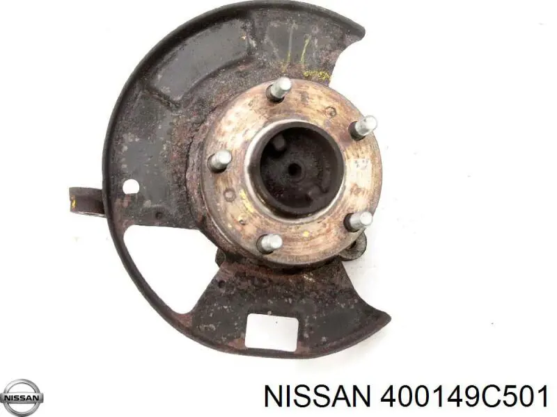 400149C501 Nissan/Infiniti Pino moente (extremidade do eixo) dianteiro direito