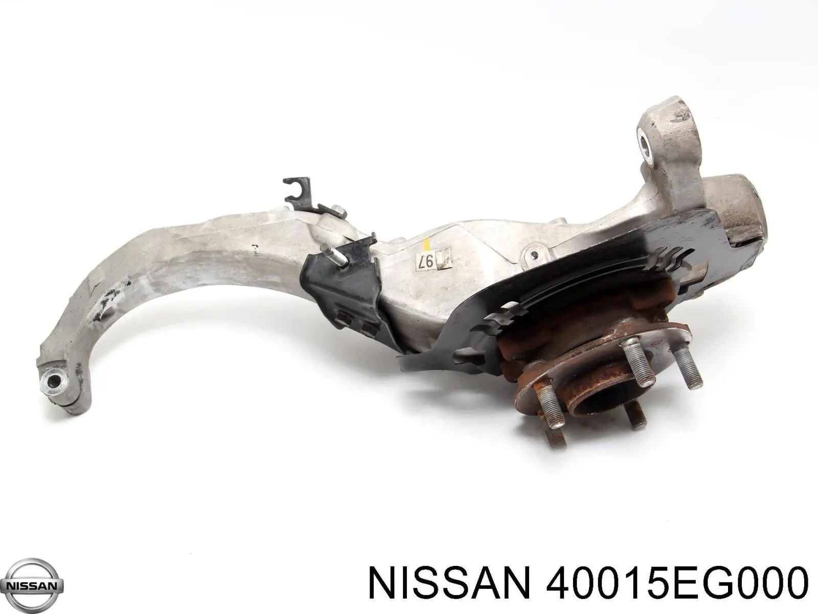 40015EG000 Nissan/Infiniti Pino moente (extremidade do eixo) dianteiro esquerdo
