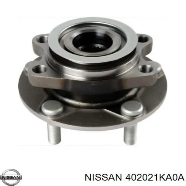 402021KA0A Nissan/Infiniti Cubo dianteiro