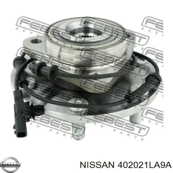 Cubo dianteiro 402021LA9A Nissan/Infiniti