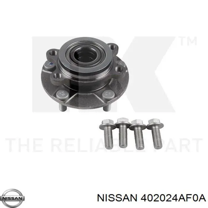 Cubo dianteiro Nissan/Infiniti 402024AF0A preço, a partir de 107,62 USD
