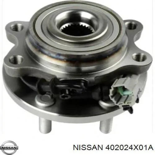 402024X01A Nissan/Infiniti Cubo dianteiro