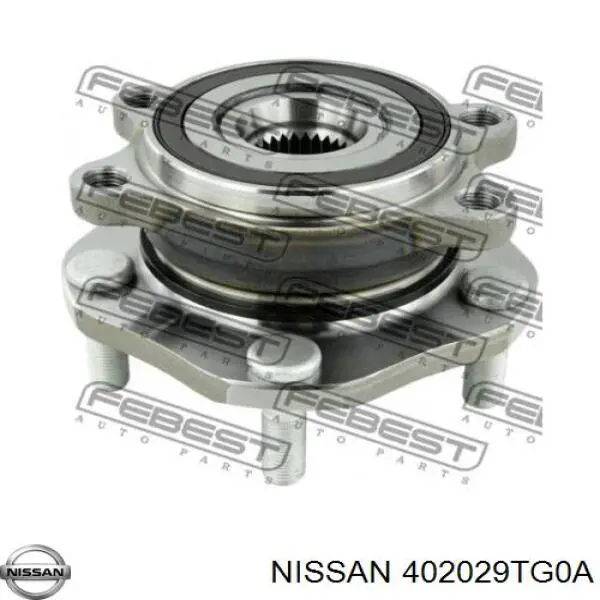 Cubo dianteiro Nissan/Infiniti 402029TG0A preço, a partir de 120,77 USD