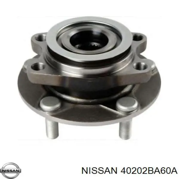 40202BA60A Nissan/Infiniti Cubo dianteiro