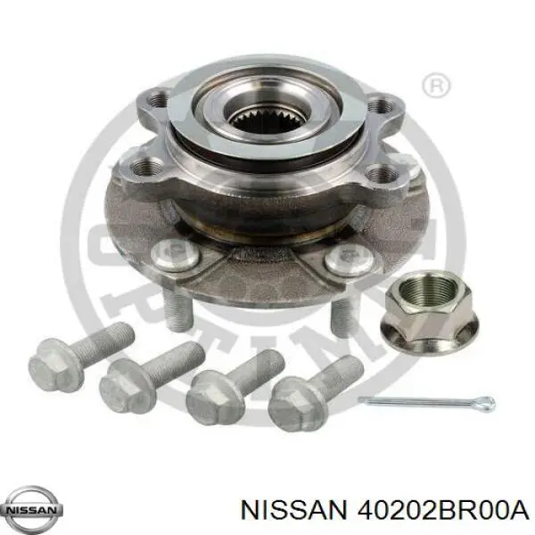 Cubo dianteiro Nissan/Infiniti 40202BR00A preço, a partir de 204,31 USD