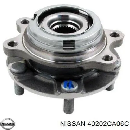 40202CA06C Nissan/Infiniti Cubo dianteiro