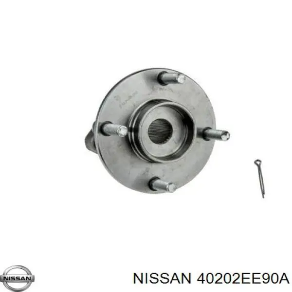 Cubo dianteiro 40202EE90A Nissan/Infiniti